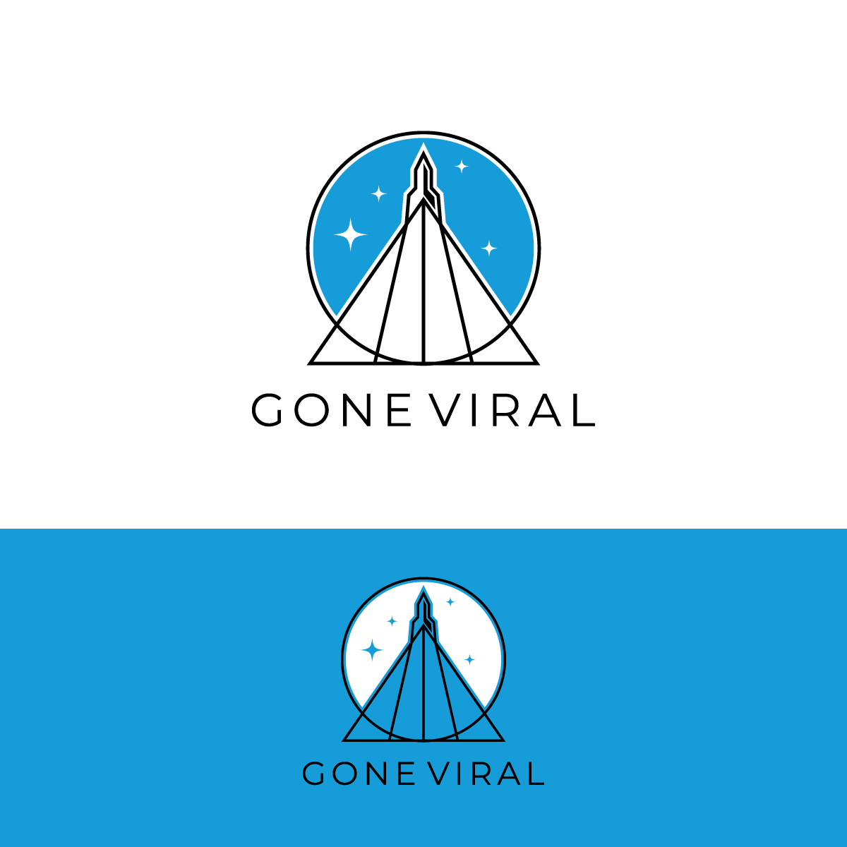 Logo Design by Graphic Bricks for Gone Viral, LLC | Design #26894342