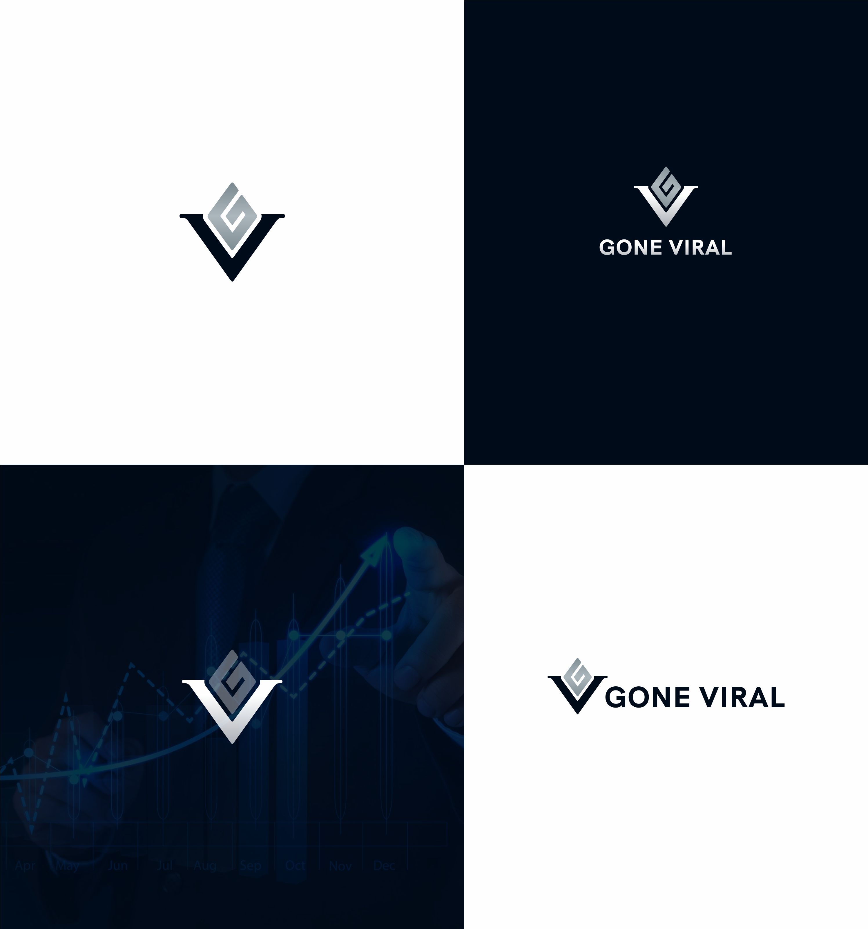 Logo-Design von mateus_jordann für Gone Viral, LLC | Design #26904309