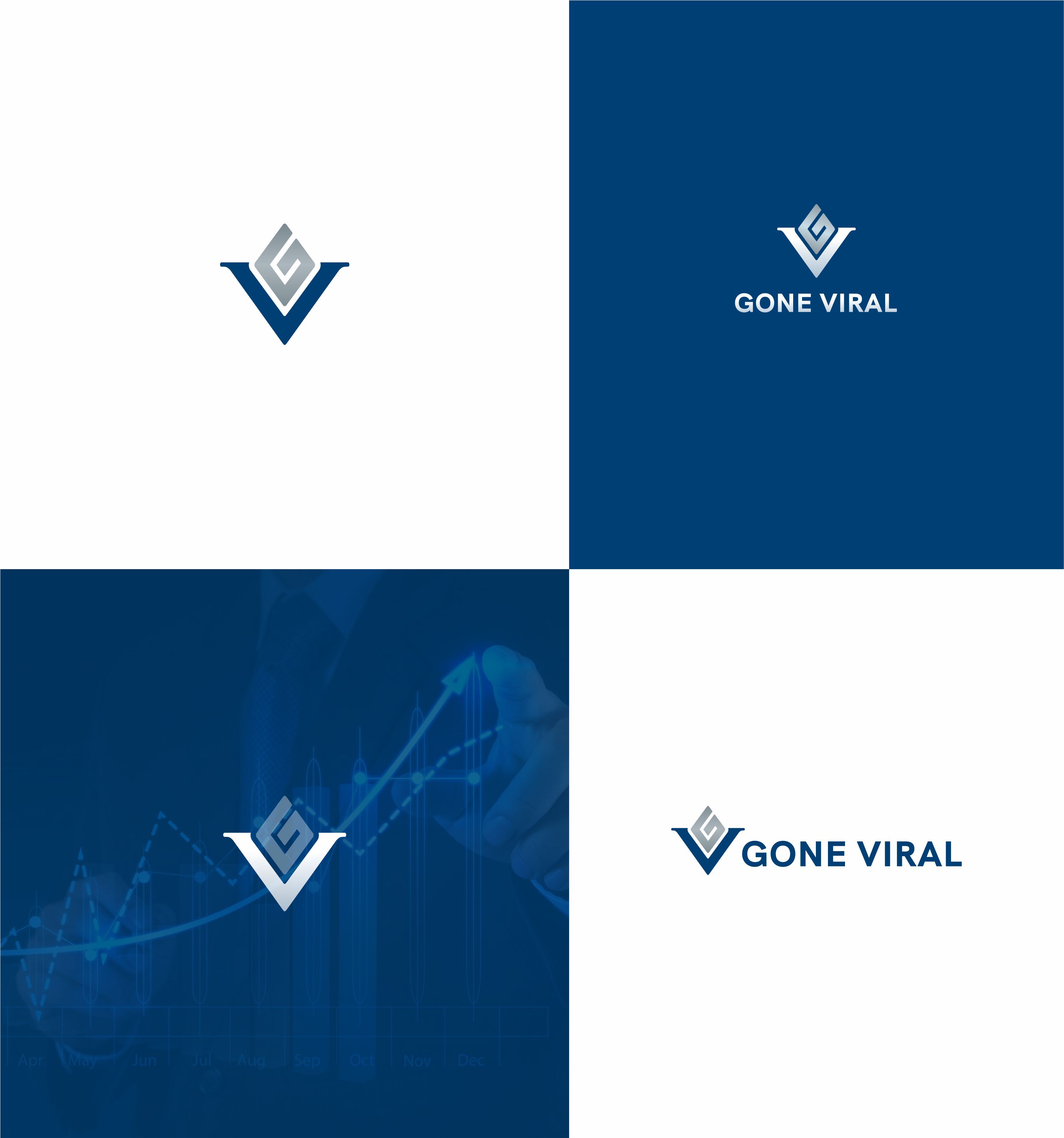 Logo-Design von mateus_jordann für Gone Viral, LLC | Design #26904312