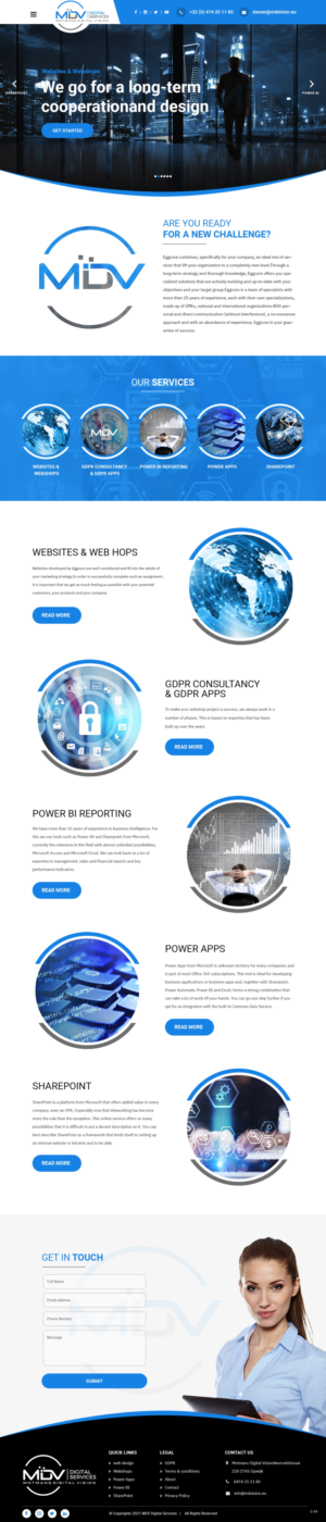 MDV Digital Services - Wordpress Design