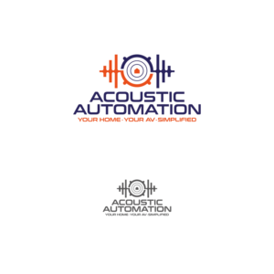 Acoustic Automation. Your Home. Your AV. Simplified. | Logo Design by Graphic Bricks