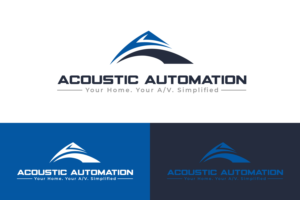 Acoustic Automation. Your Home. Your AV. Simplified. | Logo Design by HyperX