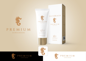 Interchangeable to say "Premium Sunscreen" or be local branded such as "South Beach Premium Sunscreen" as mentioned in the description | Logo Design by ~idiaz~