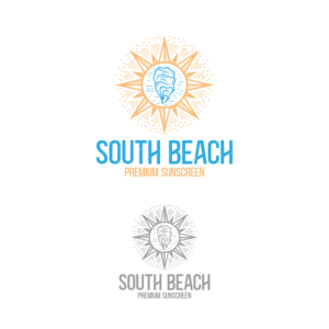 Interchangeable to say "Premium Sunscreen" or be local branded such as "South Beach Premium Sunscreen" as mentioned in the description | Logo Design by Graphic Bricks