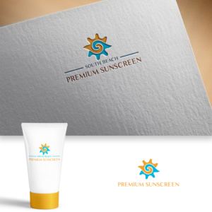 Interchangeable to say "Premium Sunscreen" or be local branded such as "South Beach Premium Sunscreen" as mentioned in the description | Diseño de Logo por DesignDUO