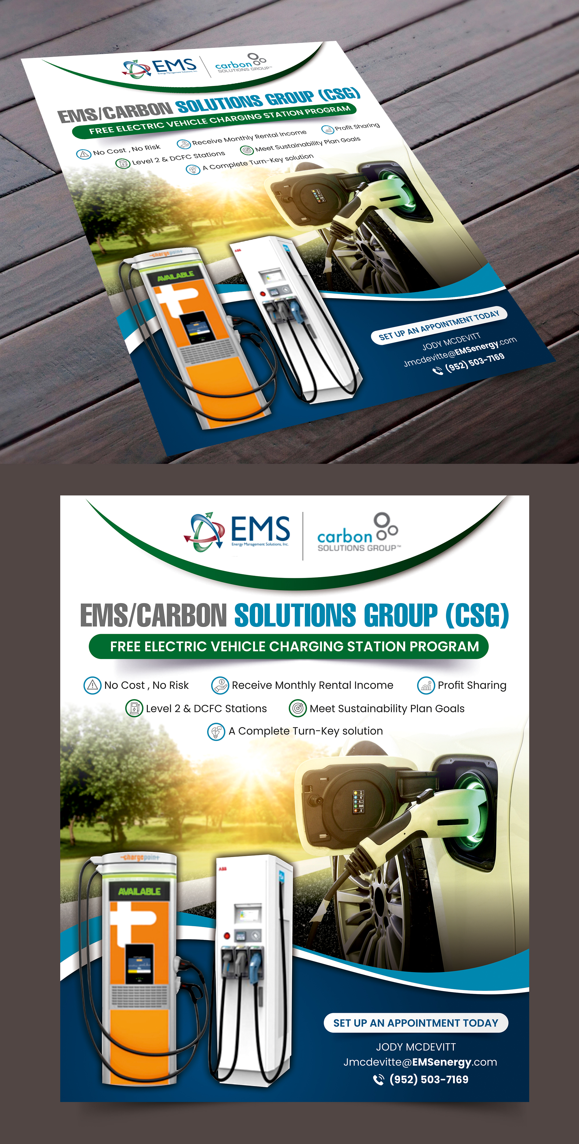 Flyer Design by Fat Bat Man for Energy Management Solutions | Design #26898548