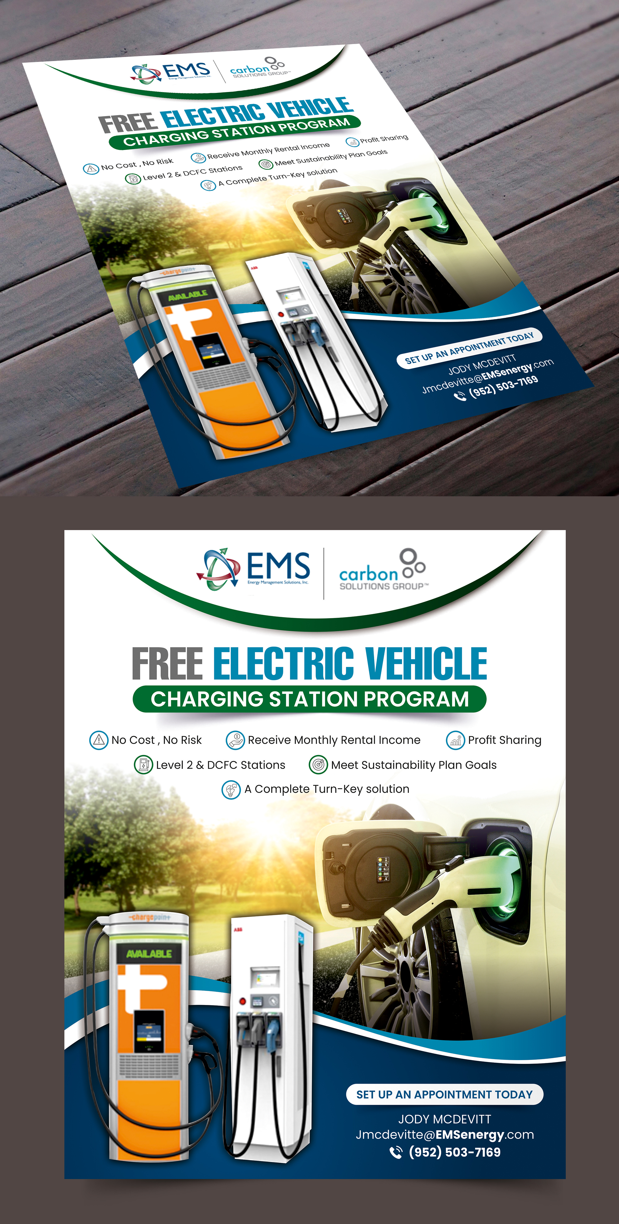 Flyer Design by Fat Bat Man for Energy Management Solutions | Design #26914604