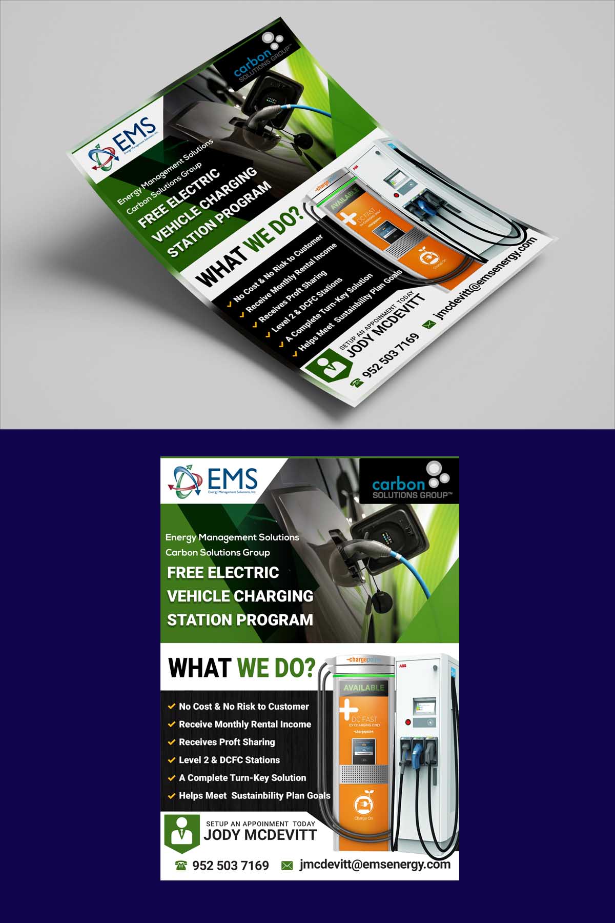 Flyer Design by George_Louis for Energy Management Solutions | Design #26903654