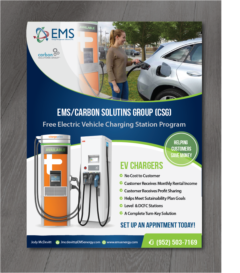 Diseño de Flyer por alex989 para Energy Management Solutions | Diseño #26902351