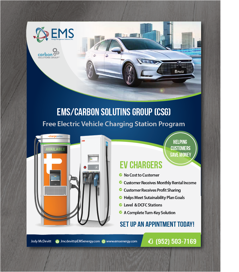 Flyer Design by alex989 for Energy Management Solutions | Design #26902375