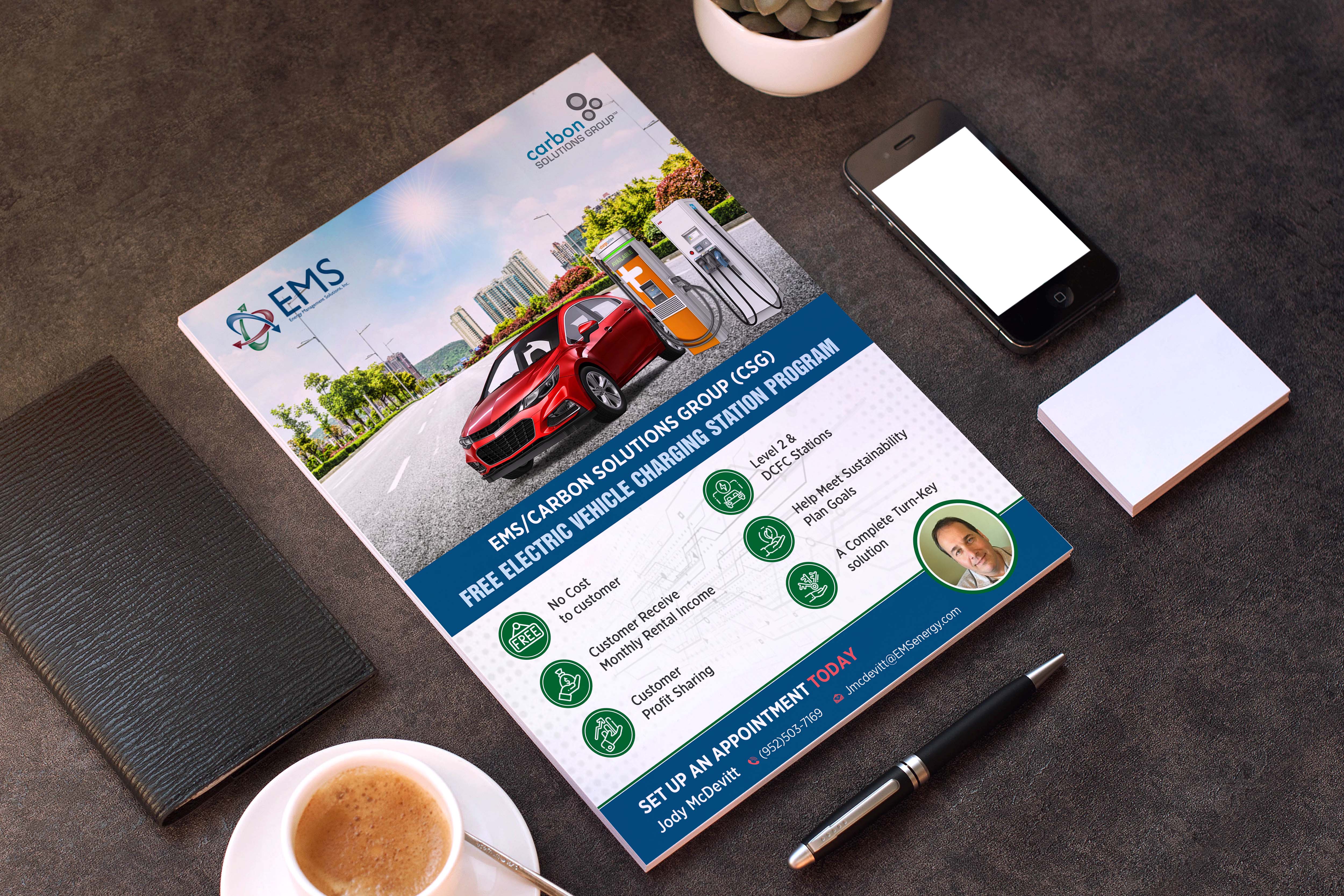 Flyer Design by GraphicsGuru for Energy Management Solutions | Design #26899401