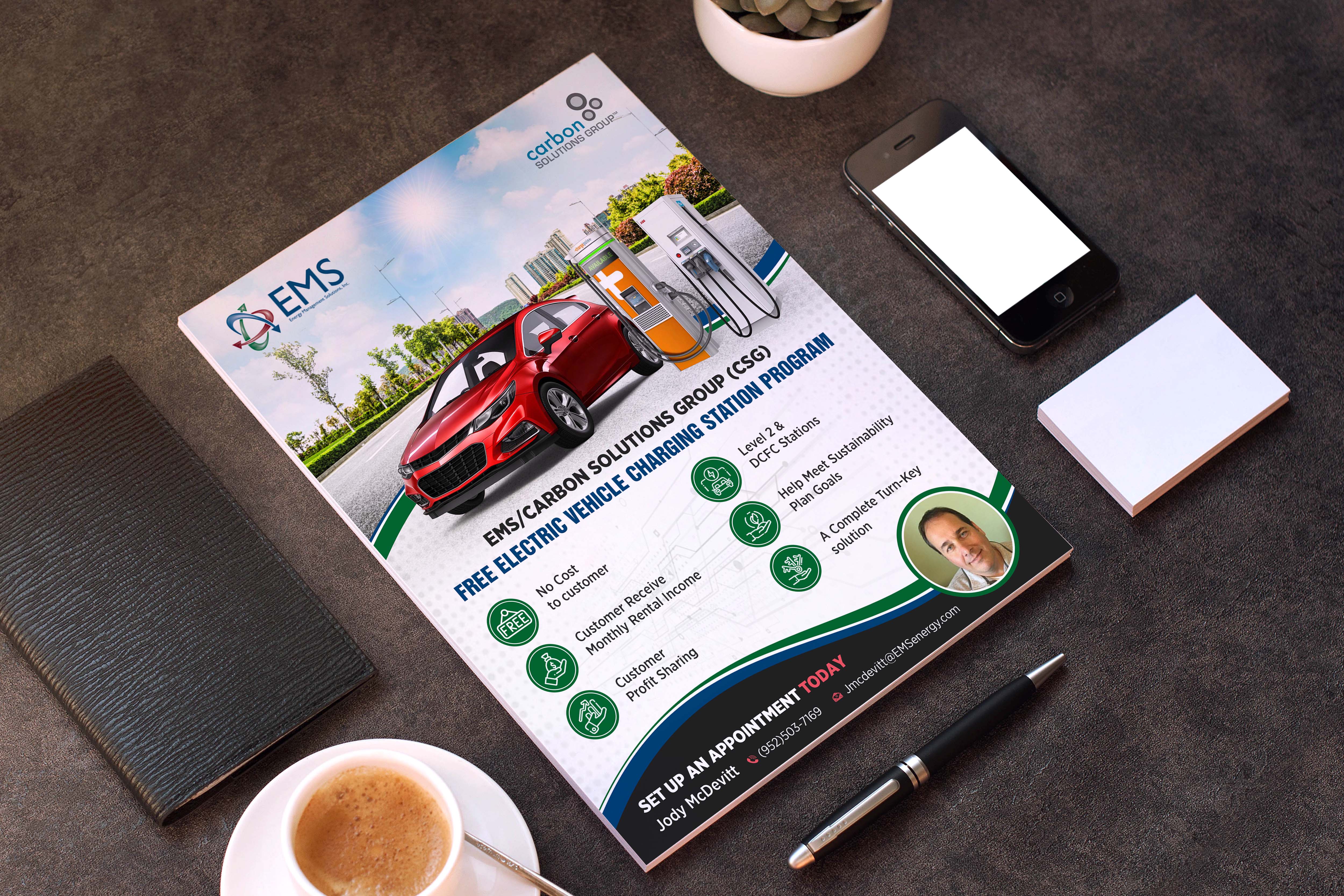 Flyer Design by GraphicsGuru for Energy Management Solutions | Design #26899402