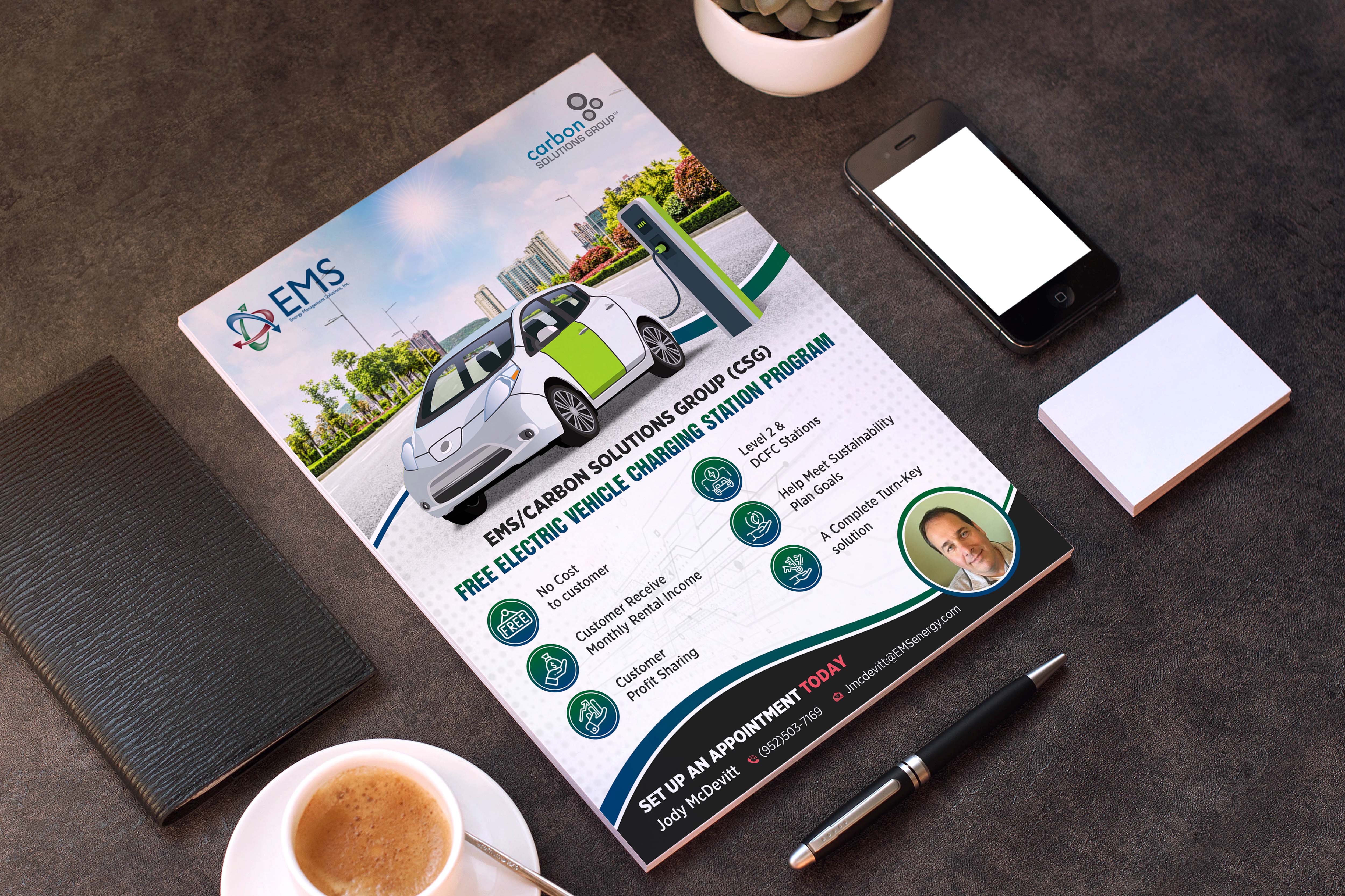 Flyer Design by GraphicsGuru for Energy Management Solutions | Design #26899995