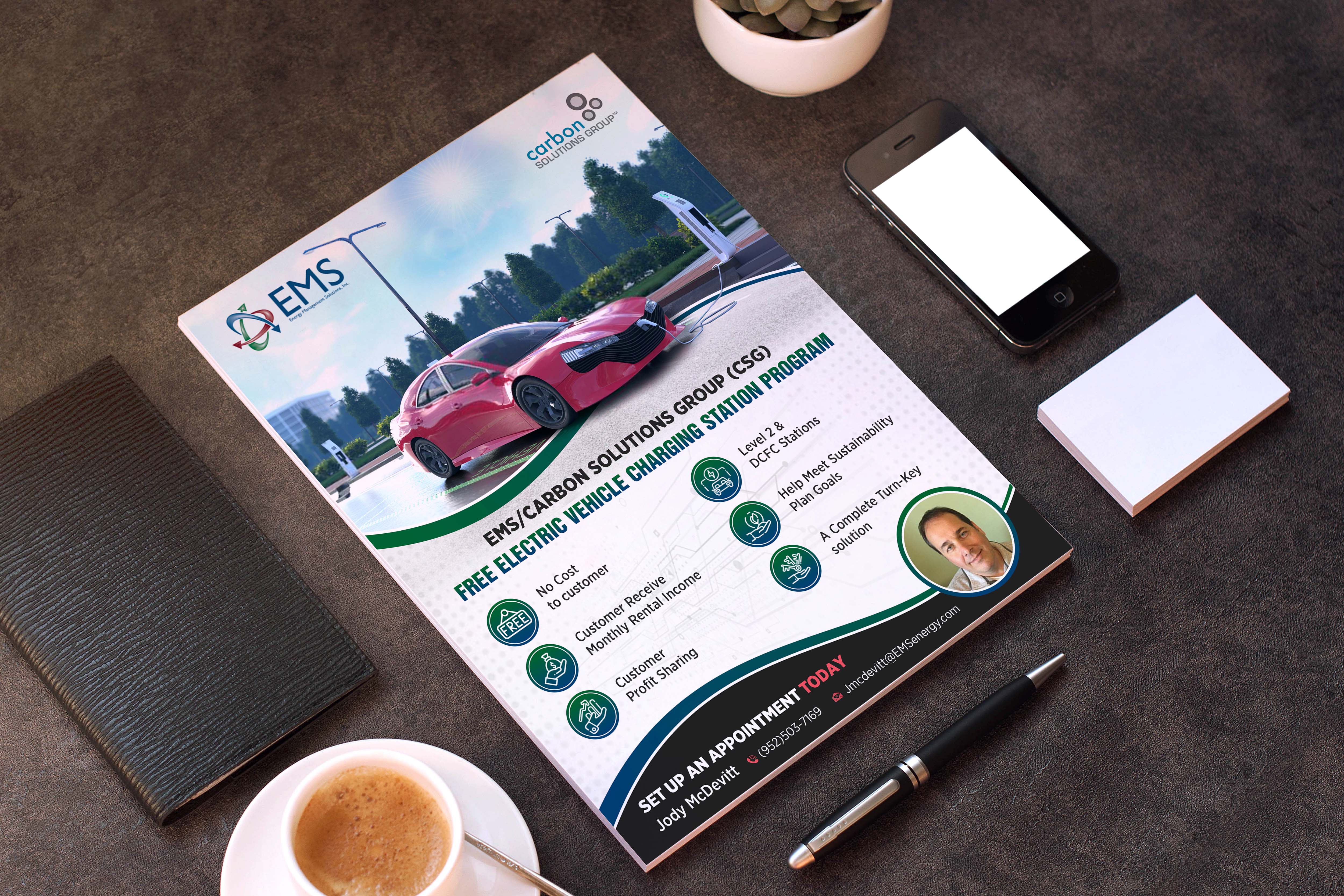 Flyer Design by GraphicsGuru for Energy Management Solutions | Design #26900326