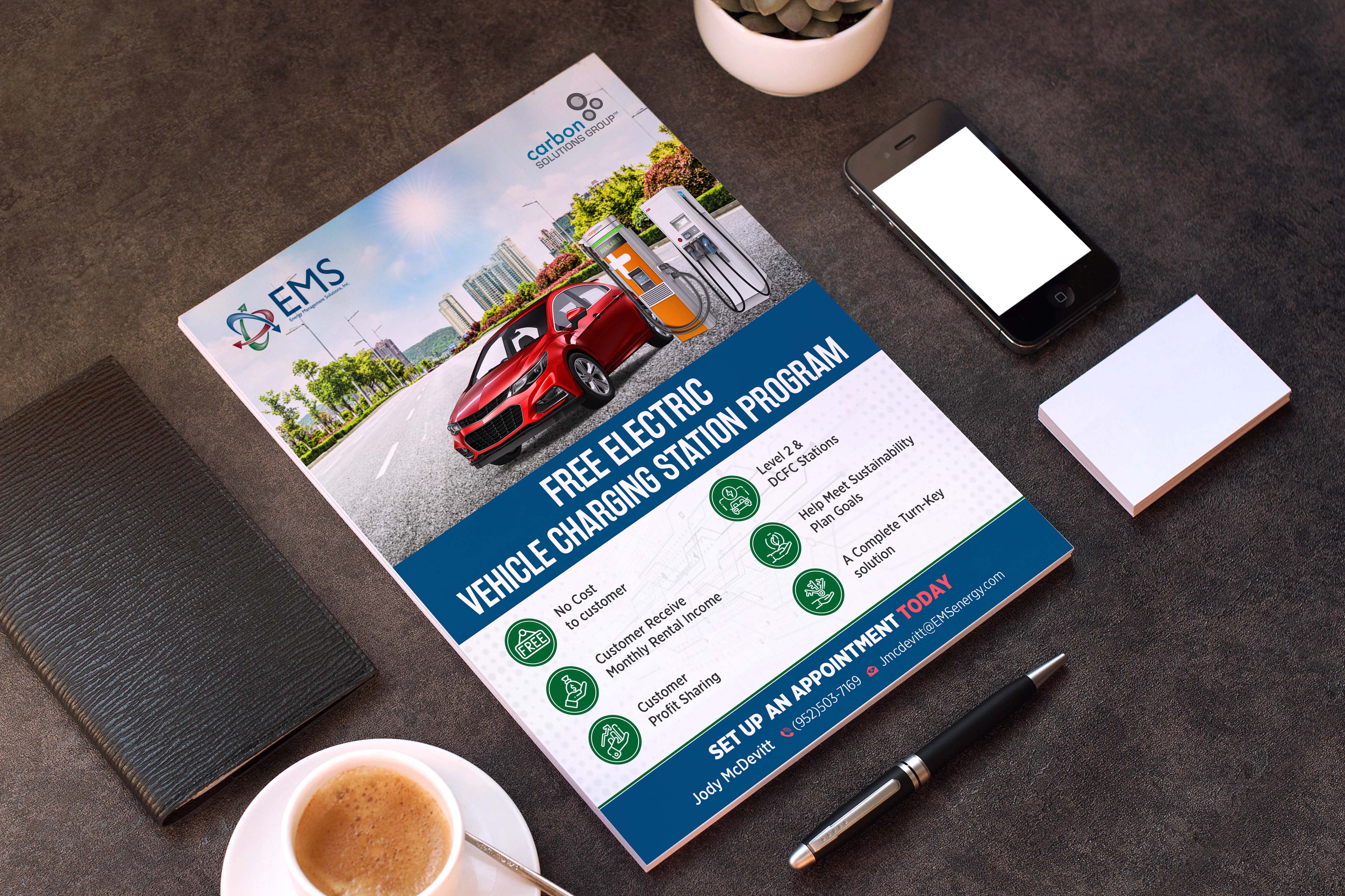 Design de Flyer par GraphicsGuru pour Energy Management Solutions | Design #26914649