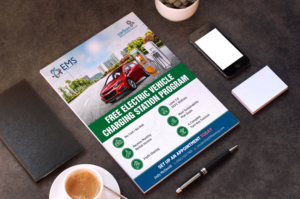 Electric Vehicle (EV) Charging Station Program | Diseño de Flyer por GraphicsGuru