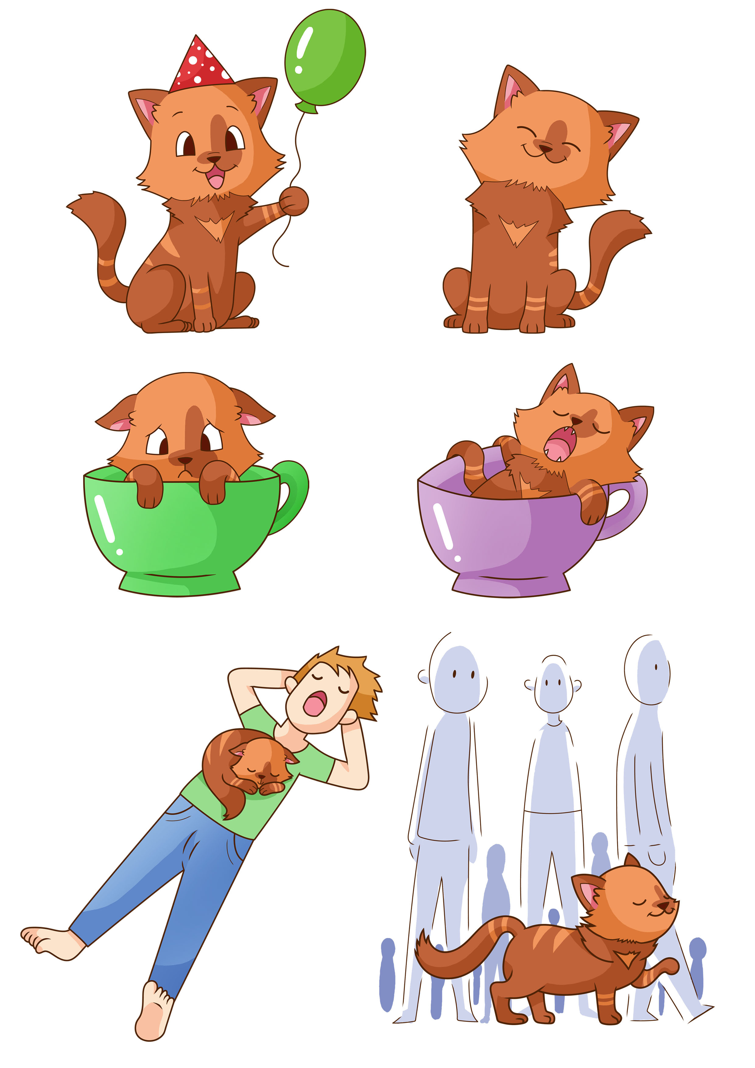 Illustration Design by Hellokuro for this project | Design #26921015