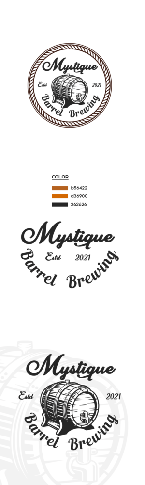 Logo Design by juwel@islam for Mystique Barrel Brewing  | Design: #26909364