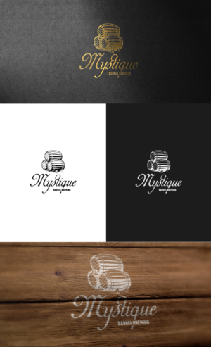 Logo Design by GLDesigns for Mystique Barrel Brewing  | Design: #26895934
