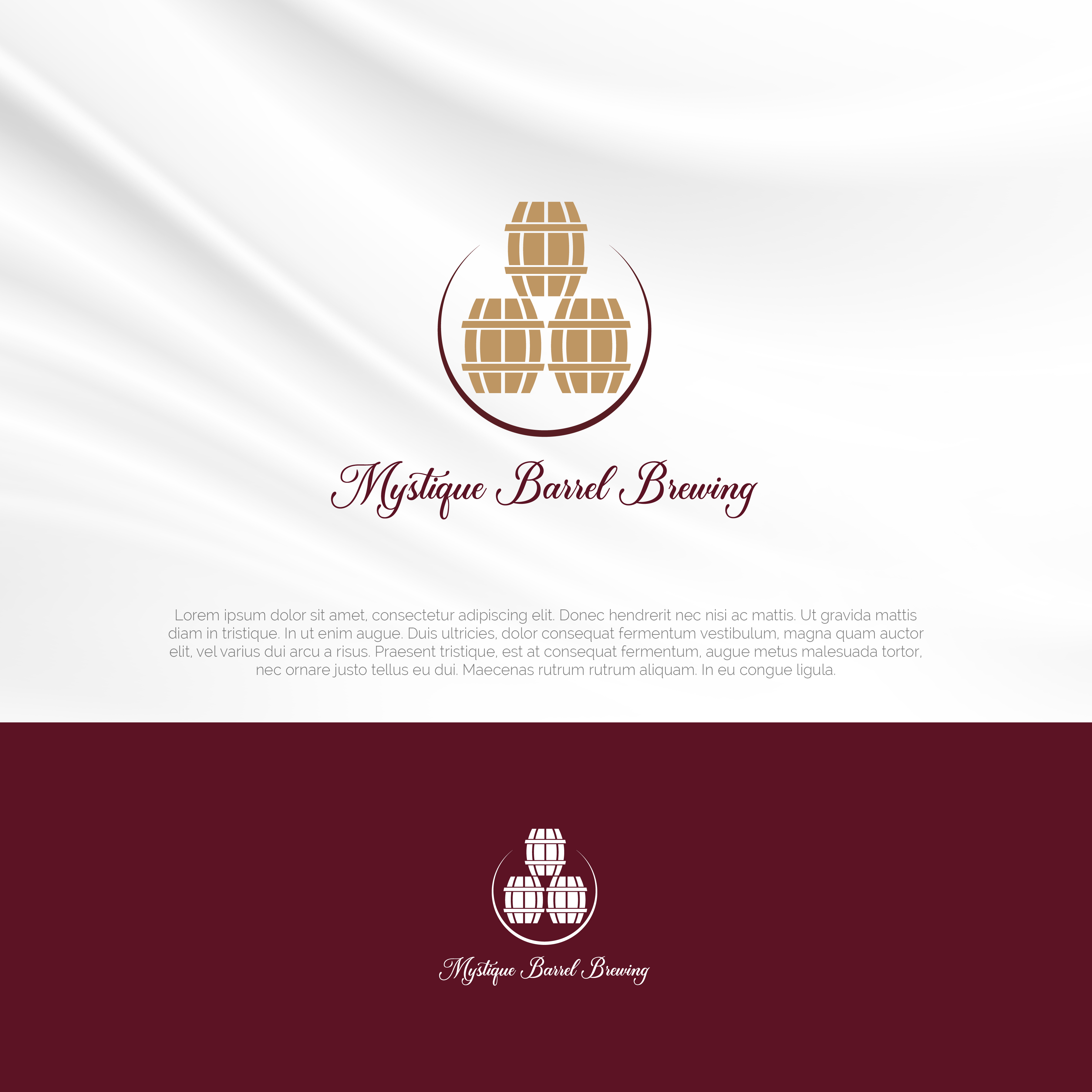 Logo Design by M6G for Mystique Barrel Brewing  | Design #26897697