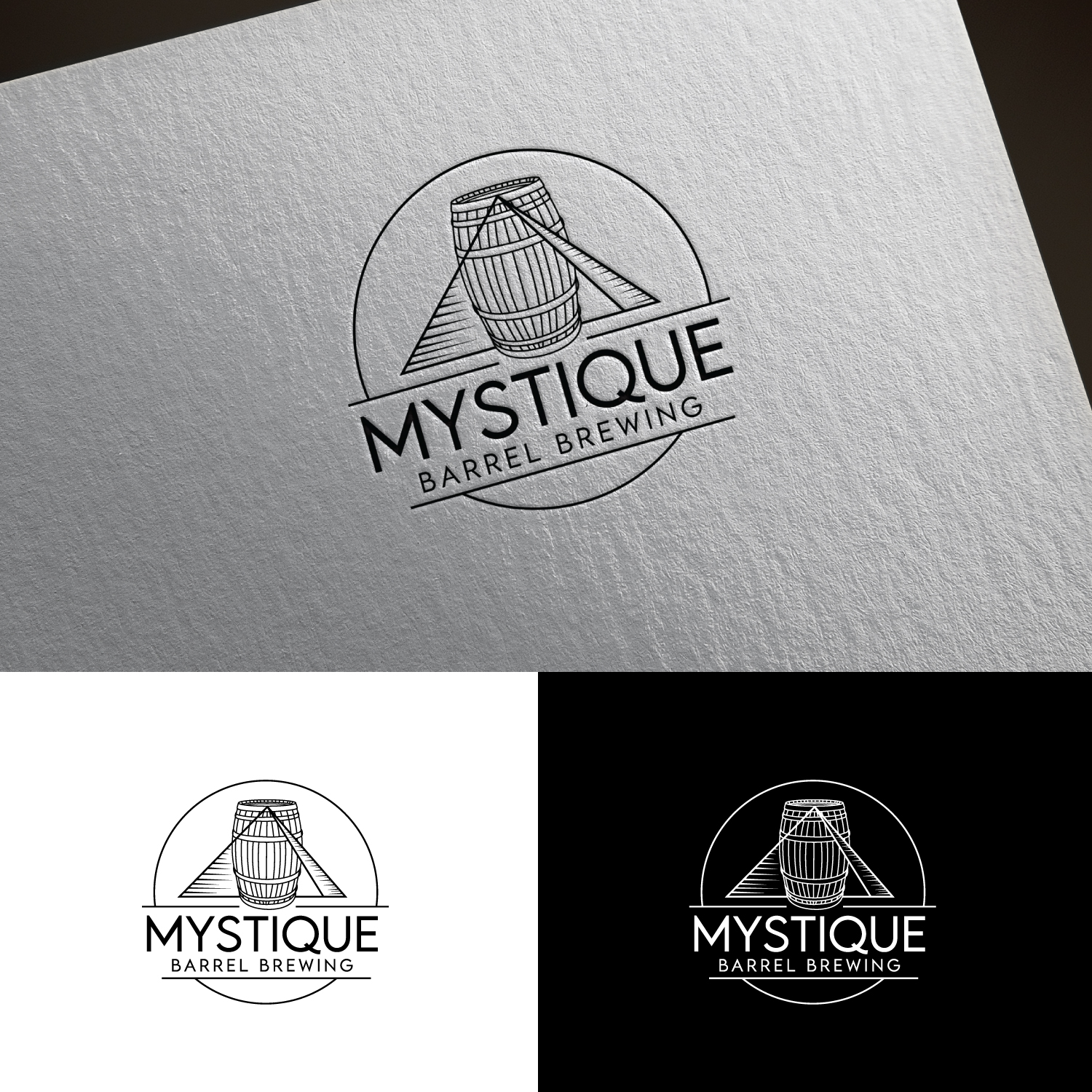 Logo Design by sankar999 for Mystique Barrel Brewing  | Design #26896960