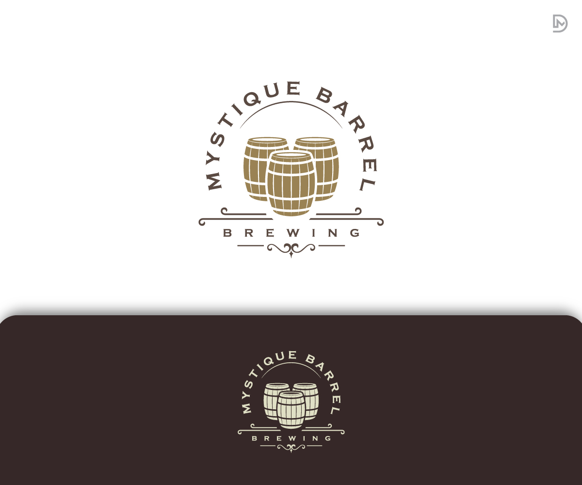 Logo Design by D_Mantra for Mystique Barrel Brewing  | Design #26906021