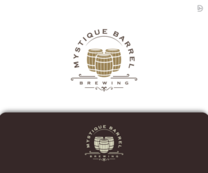 Logo Design by D_Mantra for Mystique Barrel Brewing  | Design: #26906021