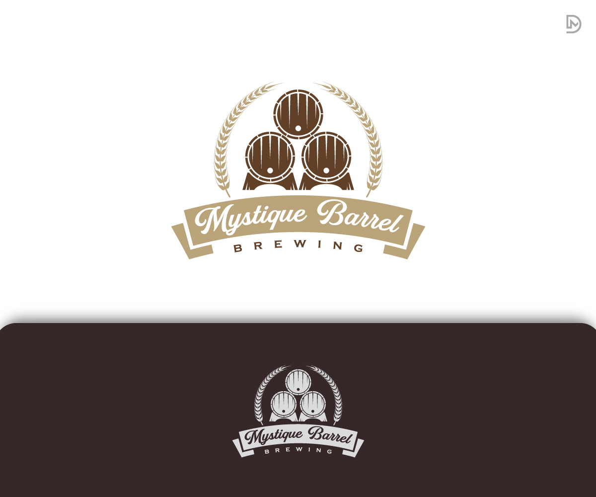 Logo Design by D_Mantra for Mystique Barrel Brewing  | Design #26906022