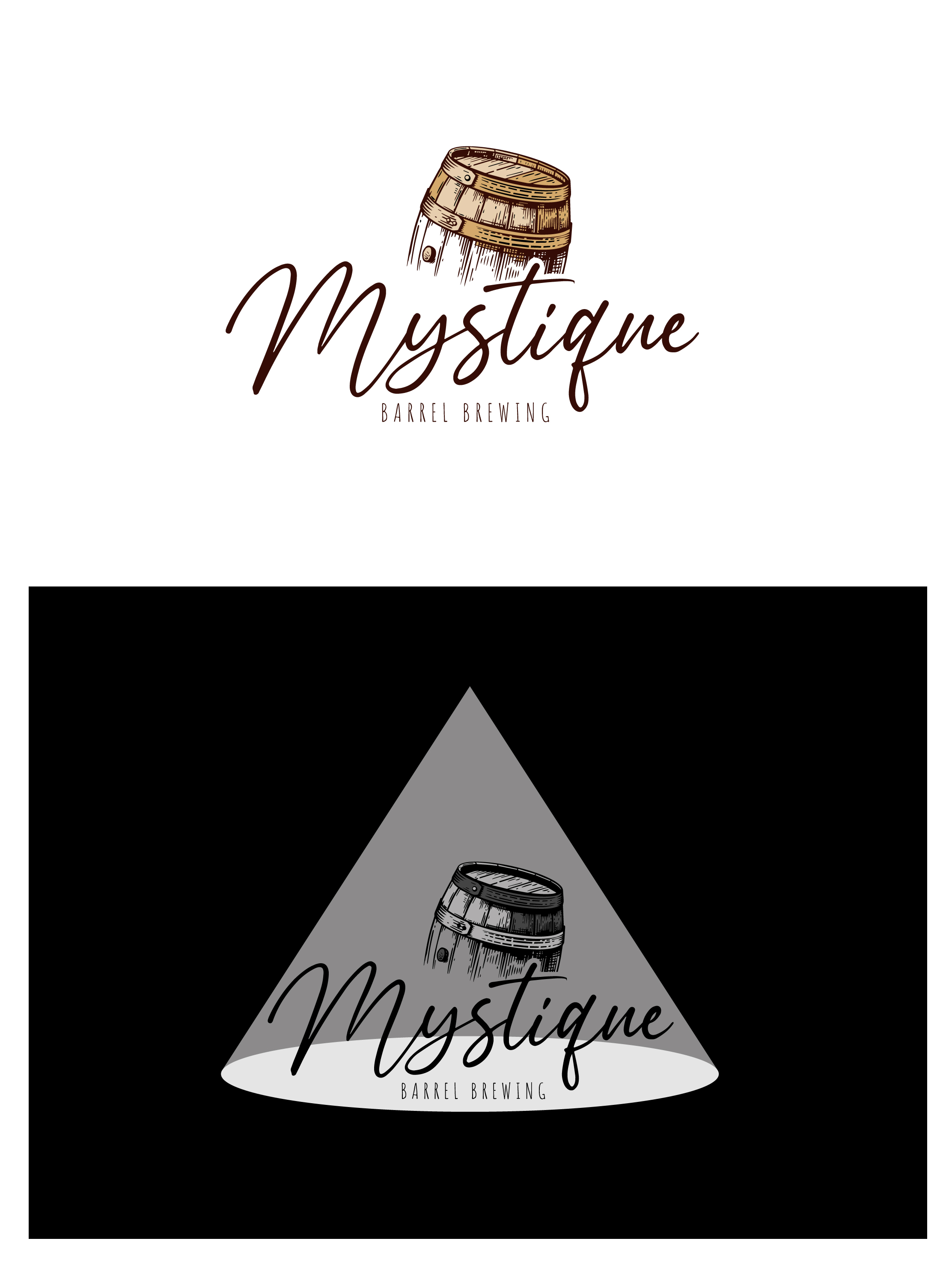 Logo Design by yomArt for Mystique Barrel Brewing  | Design: #26909810