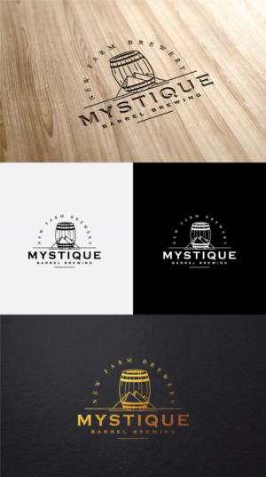 Logo Design by step forward 2 for Mystique Barrel Brewing  | Design: #26905509