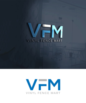 VFM Vinyl Fence Mart | Logo Design by Mr Line @rt