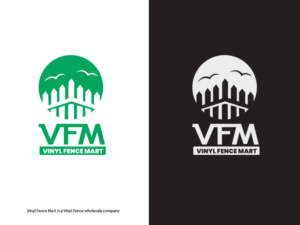 VFM Vinyl Fence Mart | Logo Design by Graphicsbox
