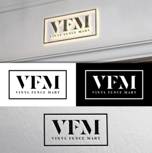 VFM Vinyl Fence Mart | Logo Design by Blessing Angel