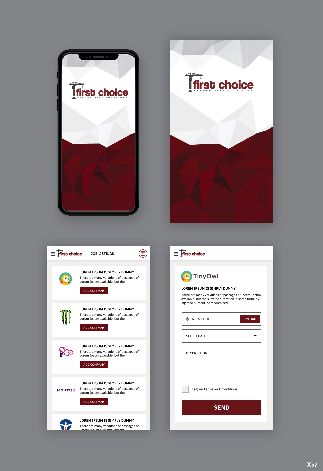 App Design by pb for this project | Design #26908796