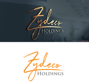 "Zydeco" - with an option to include "Holdings" as a smaller tag line | Logo Design by Mono.co