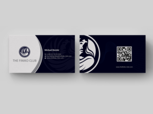 Business Cards for "The Finico Club" | Business Card Design by OxonoArt