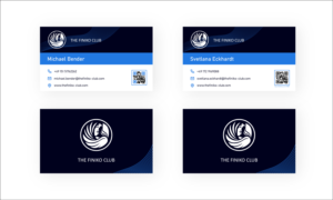 Business Cards for "The Finico Club" | Design de Carte de Visite par wahyu azizi