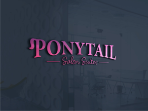 Ponytail Salon Suites | Logo Design by Atvento Graphics