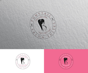Ponytail Salon Suites | Logo Design by Iris 3