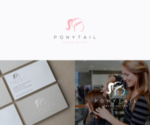 Ponytail Salon Suites | Logo Design by step forward 2