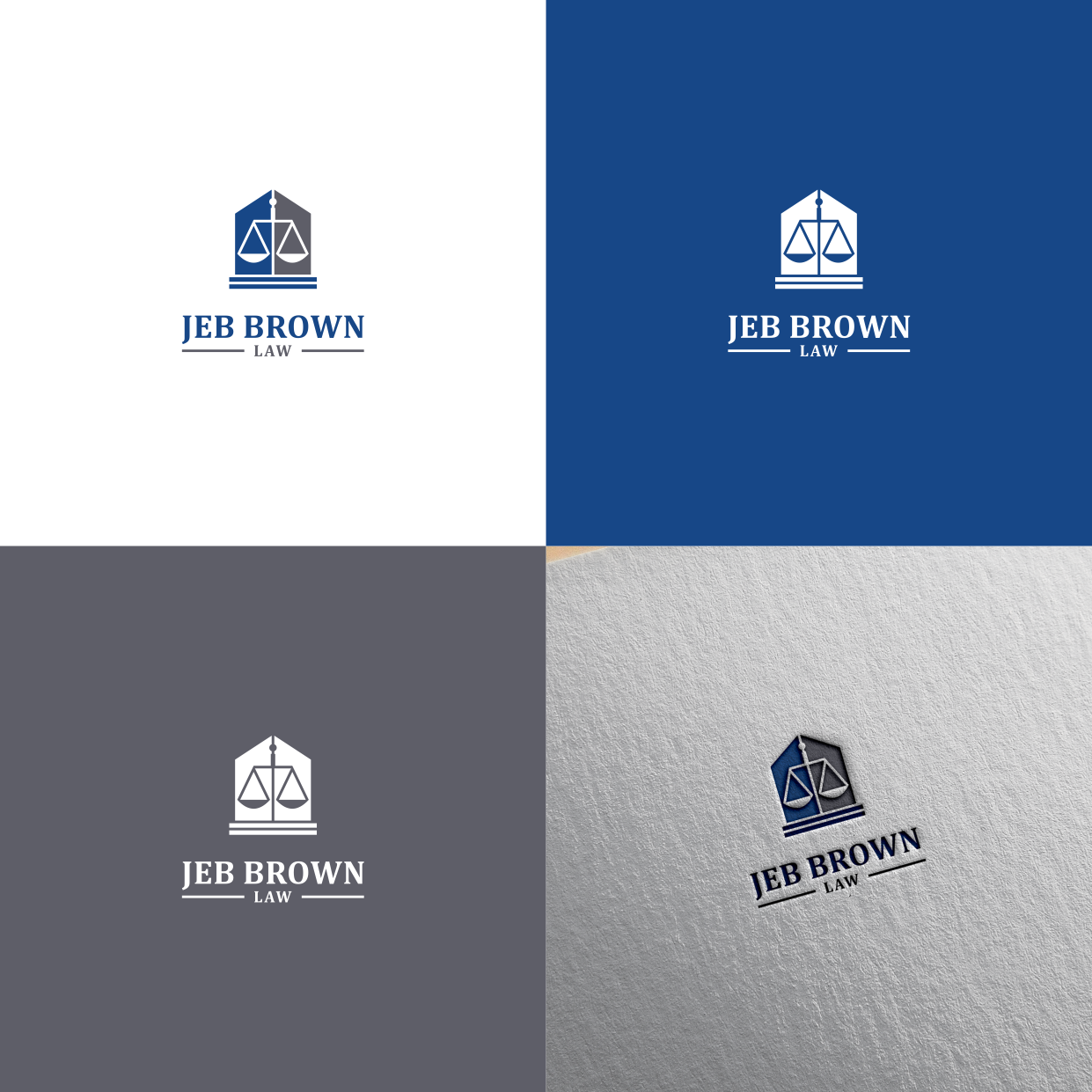Logo Design by putrashima99 for Jeb Brown Law | Design #26903759