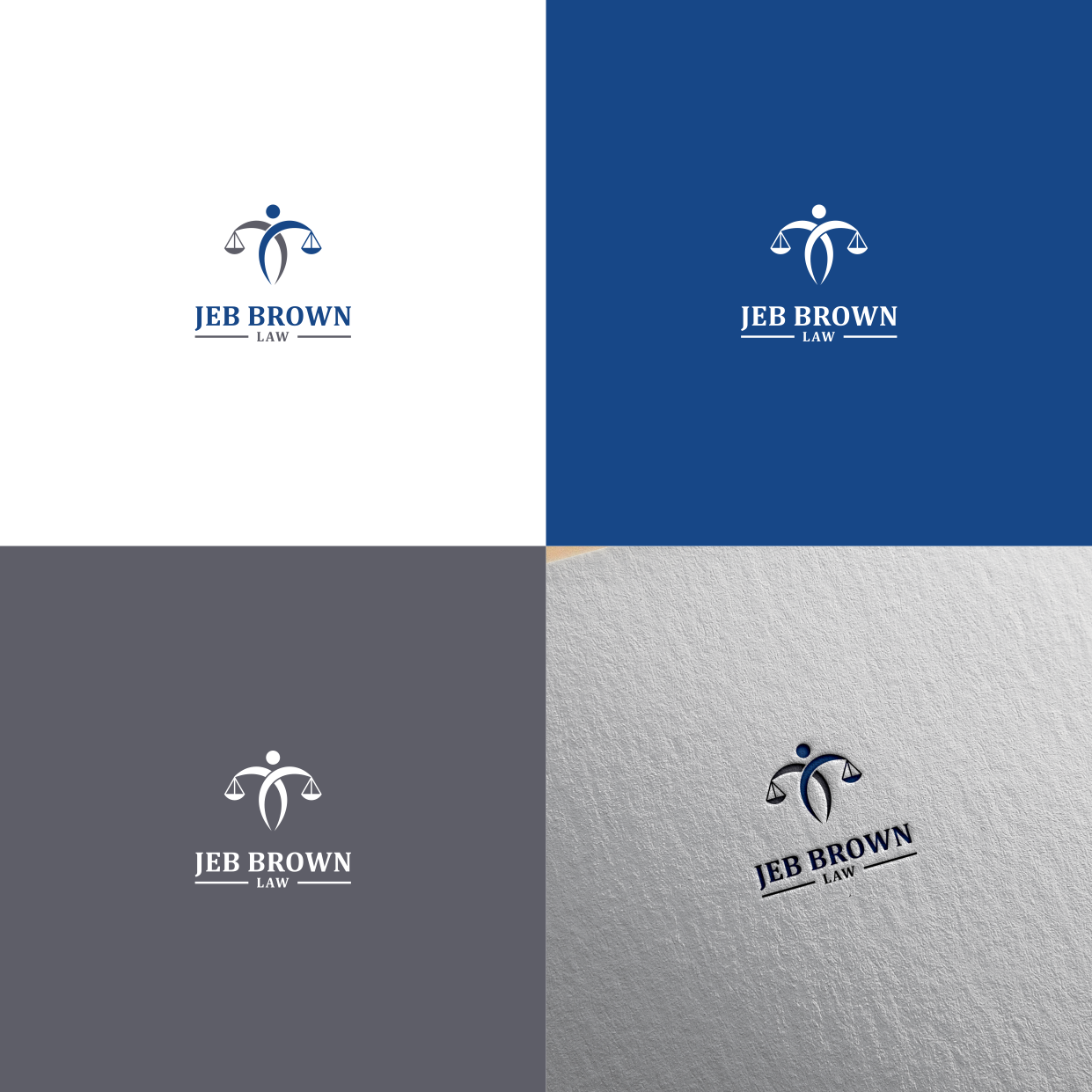 Logo Design by putrashima99 for Jeb Brown Law | Design #26908997