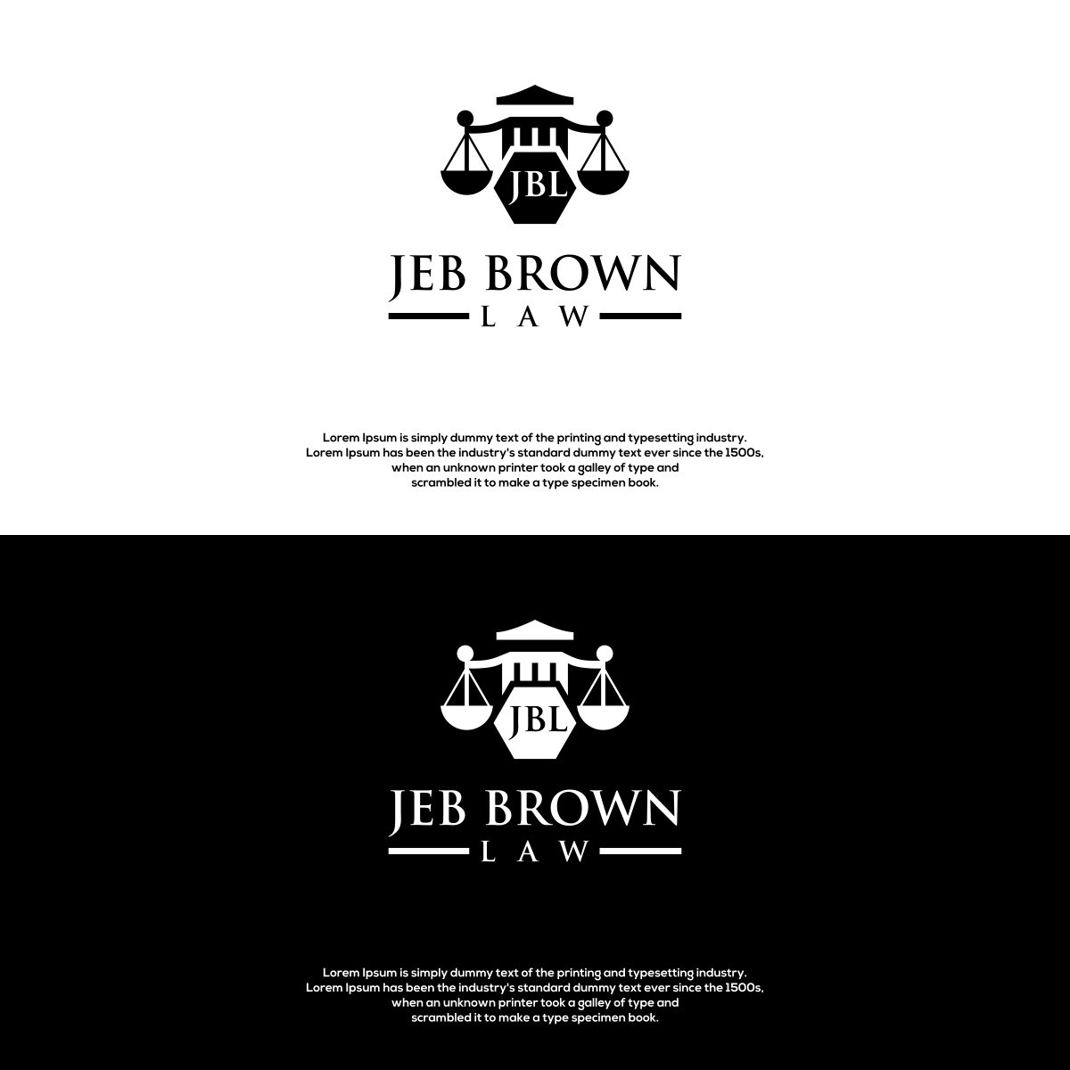 Logo-Design von driptip für Jeb Brown Law | Design #26922994