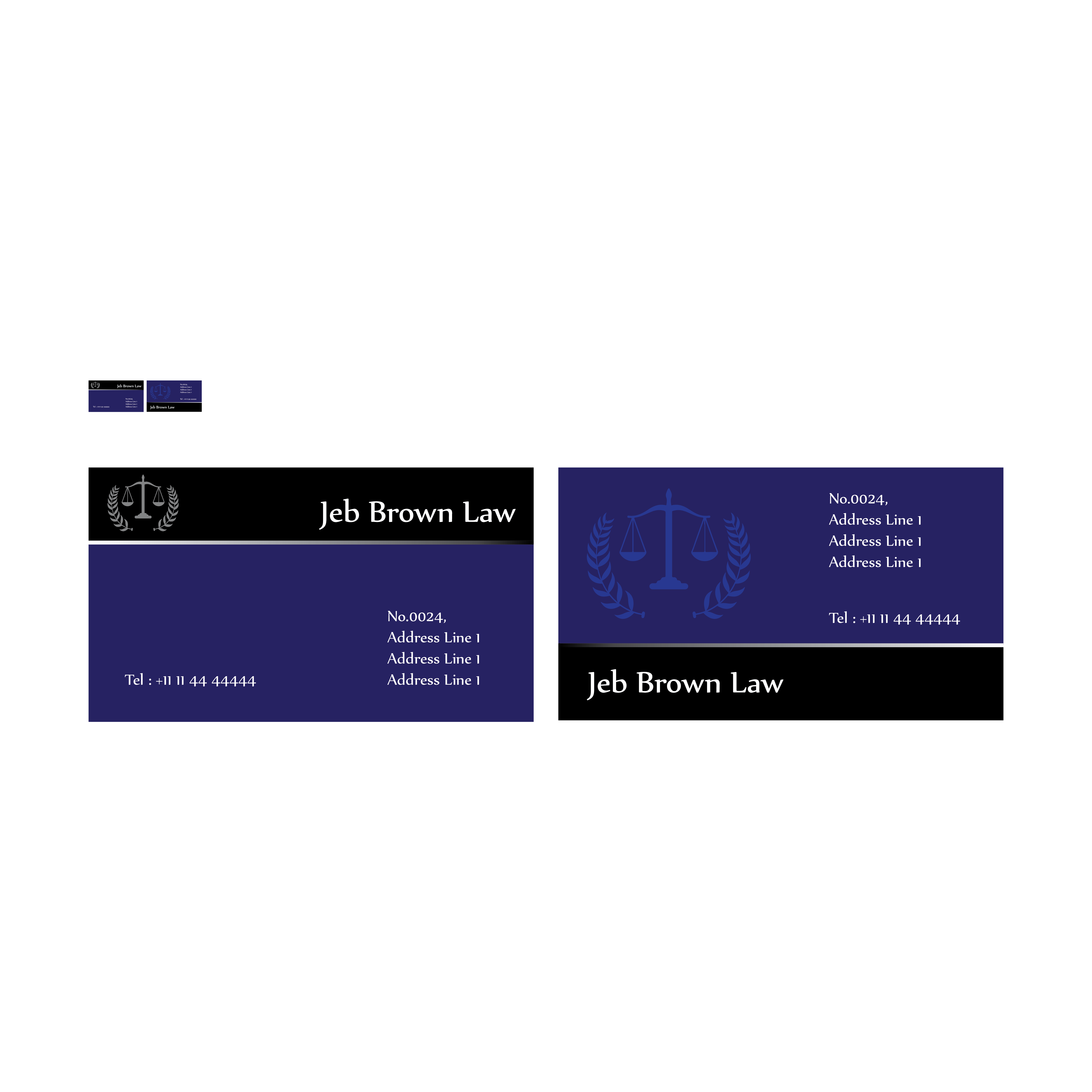 Logo Design by GreenLeaf2010 for Jeb Brown Law | Design #26987521
