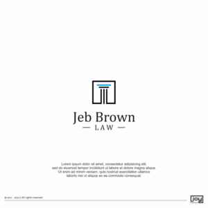 Diseño de Logo por joysetiawan  para Jeb Brown Law | Diseño: #26906399