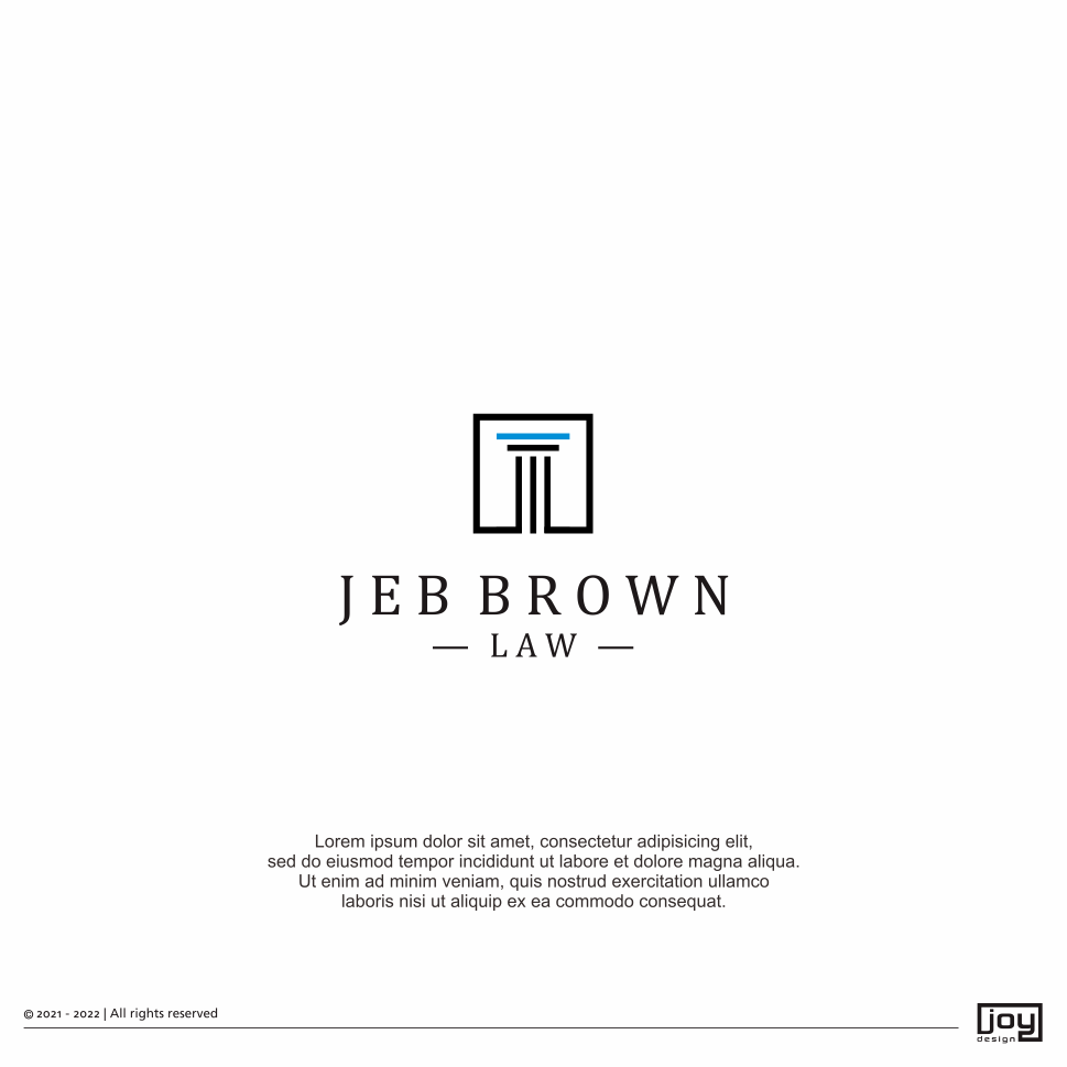 Logo Design by joysetiawan  for Jeb Brown Law | Design #26906417