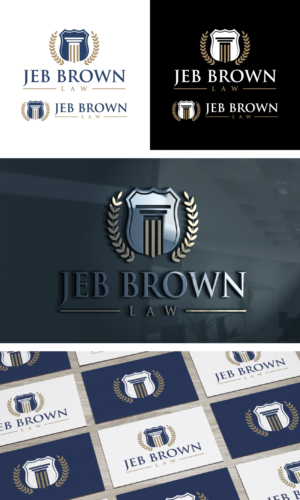Logo-Design von sangeloenriquez für Jeb Brown Law | Design: #26902712