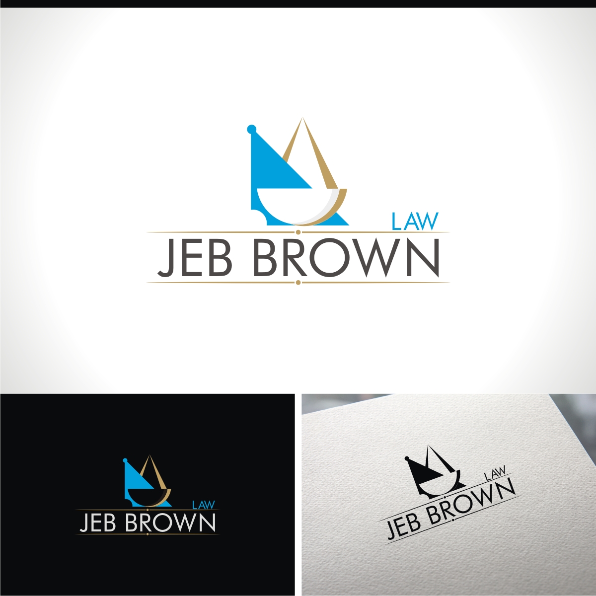 Logo Design by e-graphics for Jeb Brown Law | Design #26900965