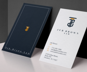 Logo-Design von ChicD für Jeb Brown Law | Design: #26950204