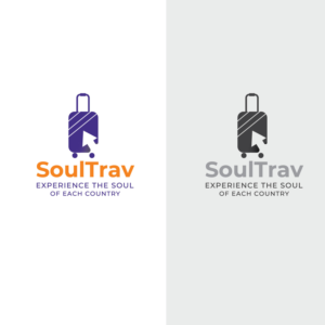 SOULTRAV or SOUL TRAV or Soul Trav or SoulTrav. It could also incorporate a tag line: Experience the soul of each country. | Logo Design by FourtuneDesign